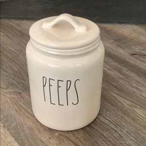 Rae Dunn PEEPS Ceramic Easter Kitchen Canister